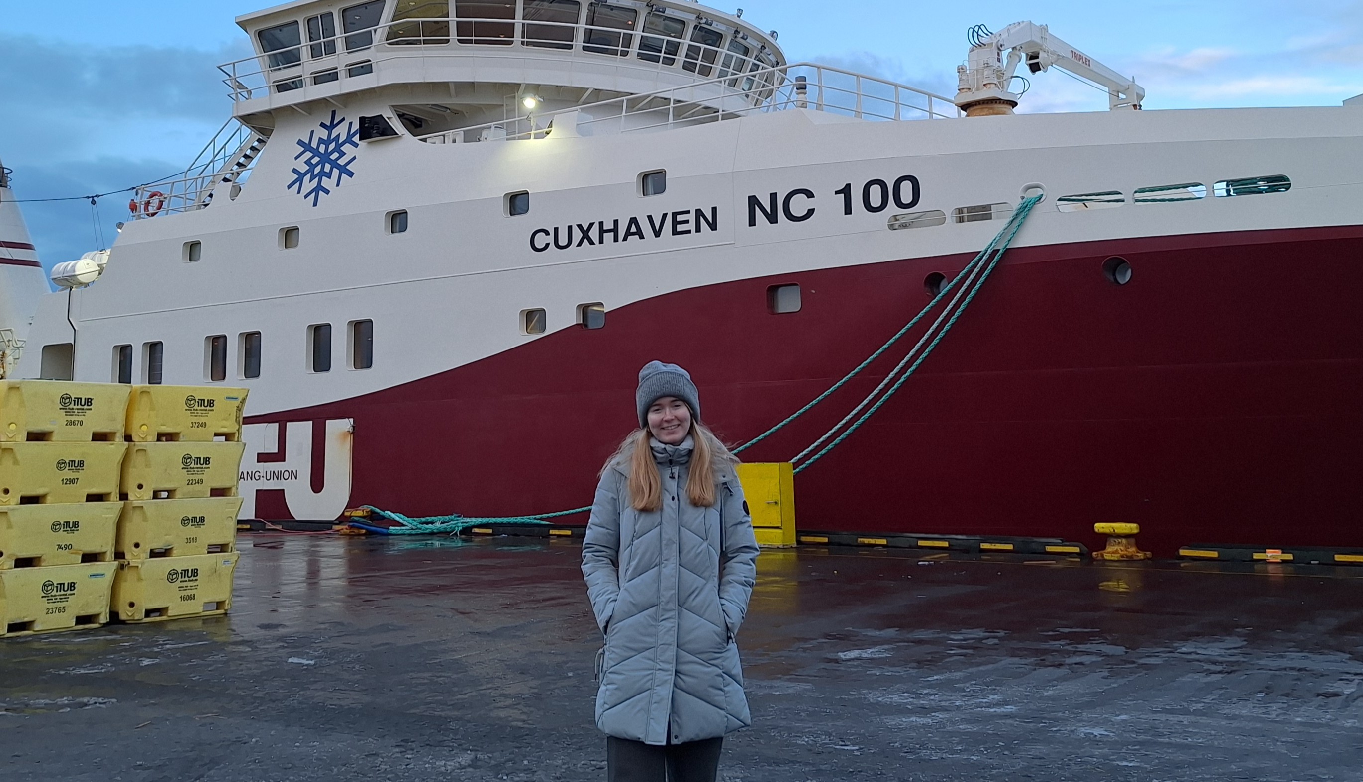 Sampling aboard the Cuxhaven NC: A researcher’s experience with DFFU